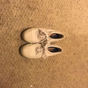 White lace up shoes size 10